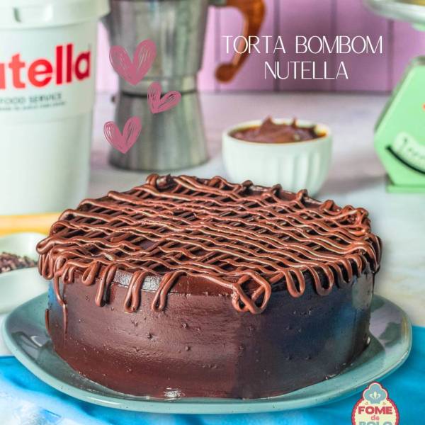 TORTA BOMBOM NUTELLA