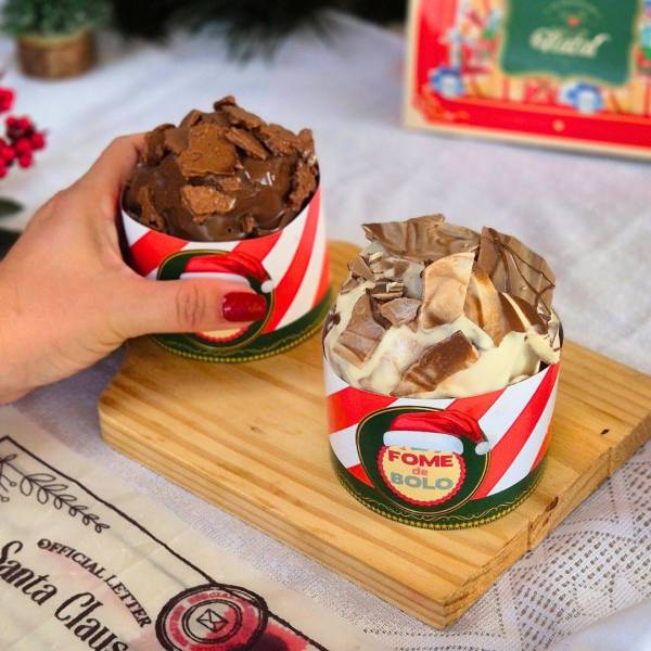 7 - Mini chocotones trufados